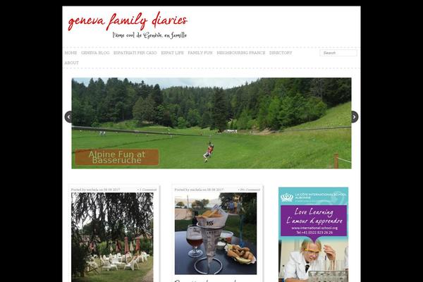 Once theme site design template sample