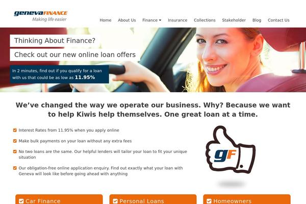genevafinance.co.nz site used Geneva