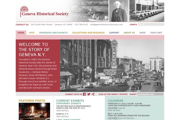 Site using Better archives widget plugin