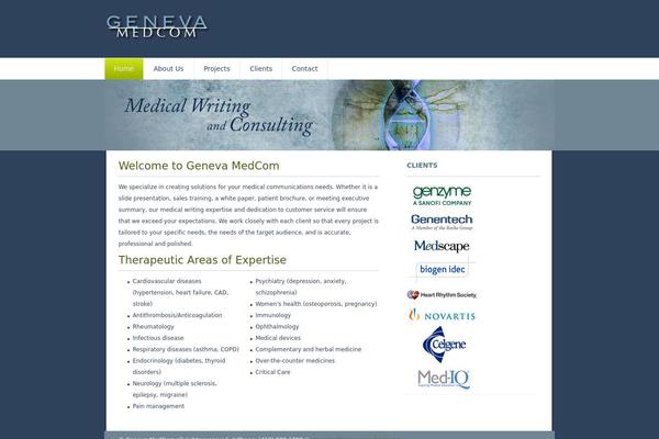 genevamedcom.com site used Architectura