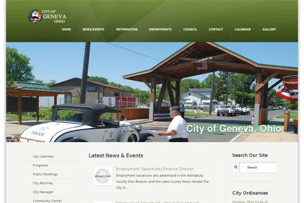 Karma theme site design template sample