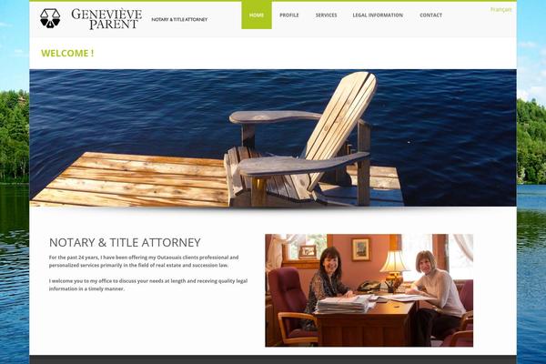 genevieveparent.ca site used BUILDER