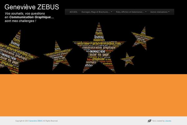 Tonic theme site design template sample