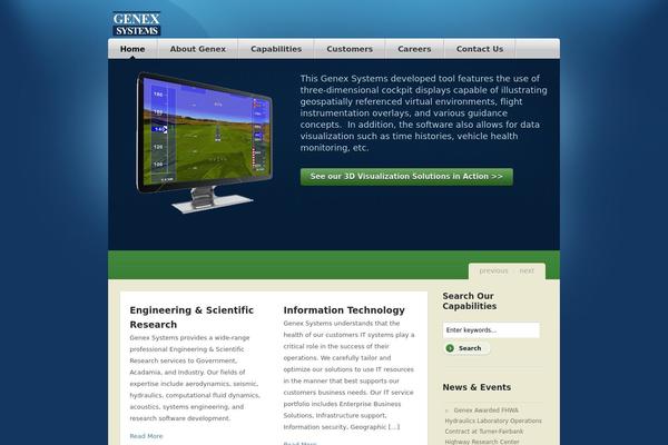 Sealight theme site design template sample