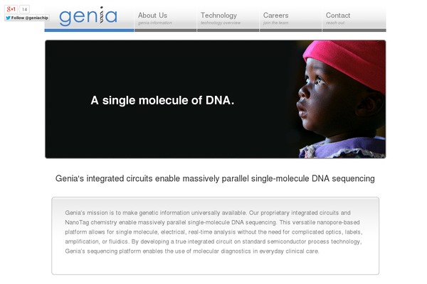 genia theme websites examples