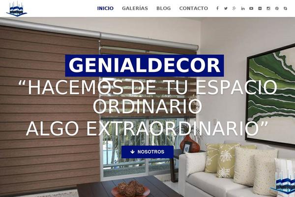 Corsa theme site design template sample