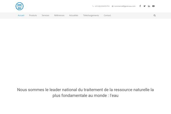 Impreza Child theme site design template sample