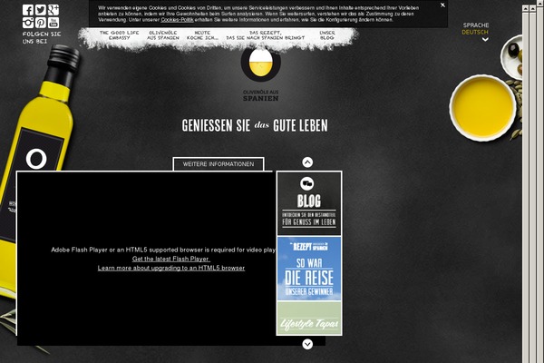 geniesseunserelebensart.de site used Aceiteoliva