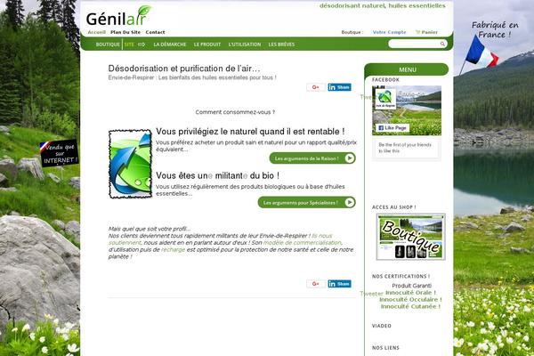 Site using WordPress Simple Survey plugin