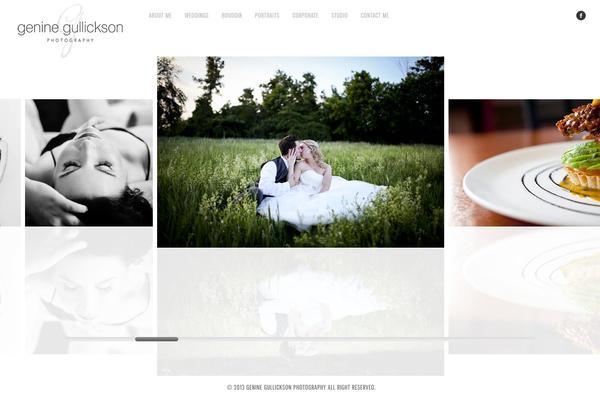 Core theme site design template sample