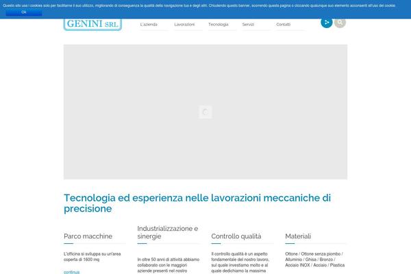 Industrial theme site design template sample