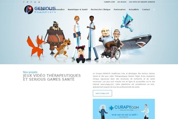 Site using Super RSS Reader plugin