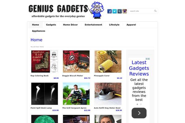 Abundance theme site design template sample