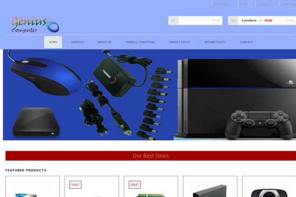 Digeco theme site design template sample