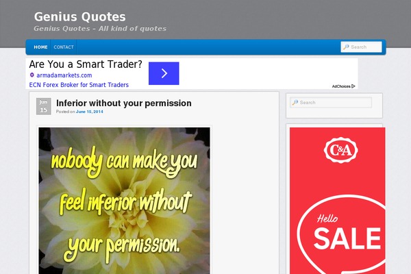 Radar theme site design template sample
