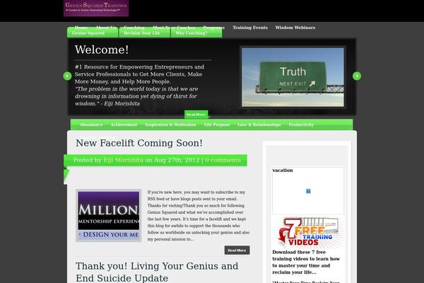 eBusiness theme site design template sample