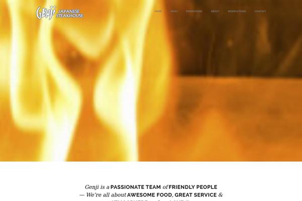 Hybrid theme site design template sample