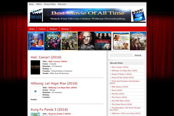 zeeMagazine theme site design template sample