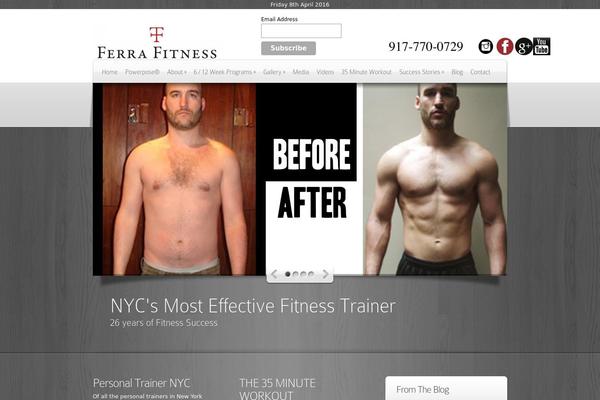 Deepfocus theme site design template sample