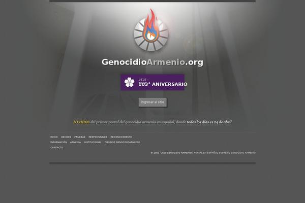 Slate theme site design template sample