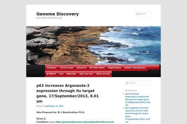 Site using News-Ticker plugin