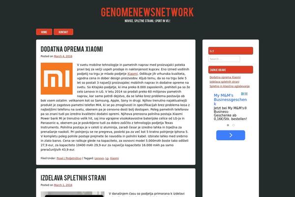 genomenewsnetwork.net site used Phosphor