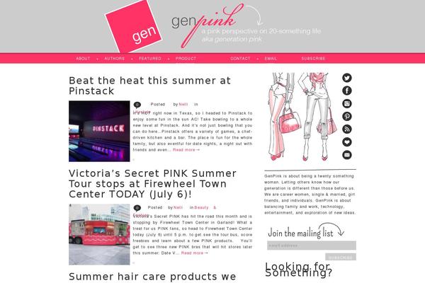 Bootstrap Blog theme site design template sample