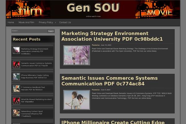 gensou.us site used Seos Video