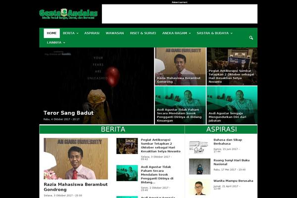 Site using Td-standard-pack plugin