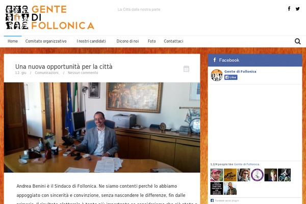 gentedifollonica.it site used Bliss