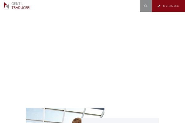 ProLingua theme site design template sample