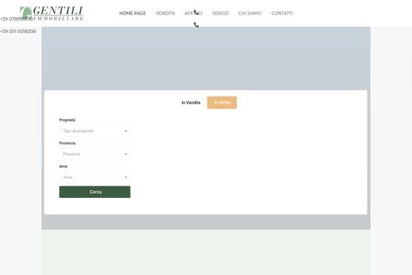 Site using Residence-gutenberg plugin