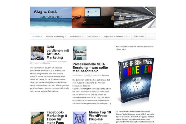 Canvas theme site design template sample