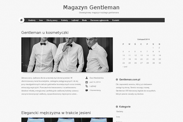 HyperSpace theme site design template sample