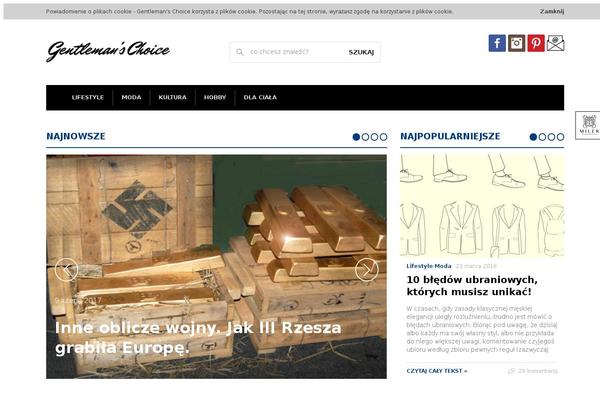 gentlemanschoice.pl site used Gentlemanschoice