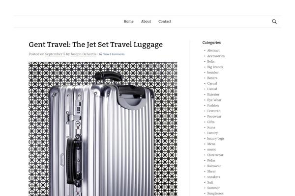 Graphy theme site design template sample