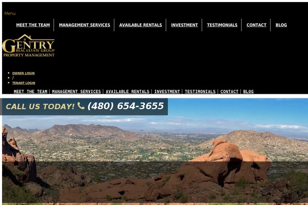 gentrypm.com site used Gentry