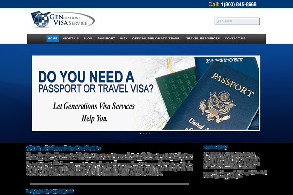 genvisaonline.com site used Genvisa