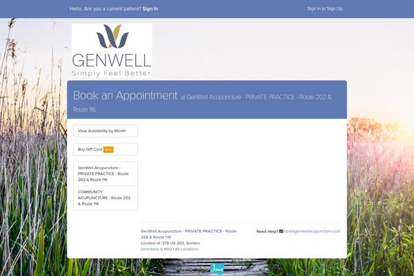 genwellacupuncture.com site used Smartbookingtheme1