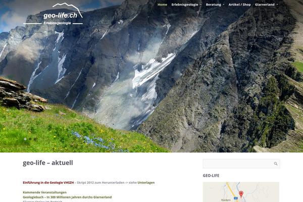 Brilliance theme site design template sample
