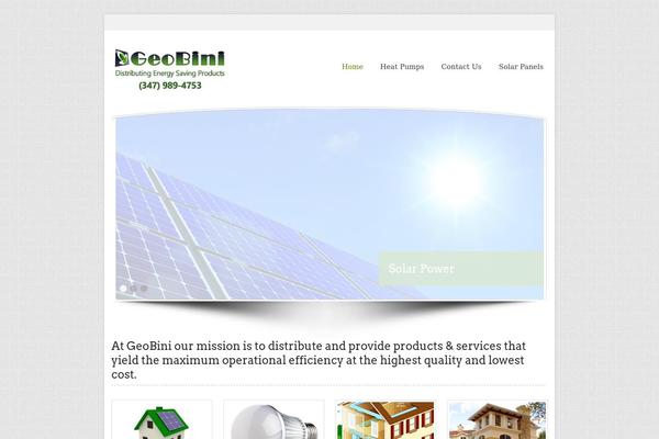 geobini.com site used Andrina theme