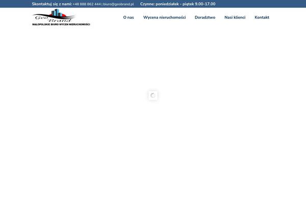 Bridge theme site design template sample