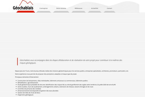 geochablais.fr site used Howes-child