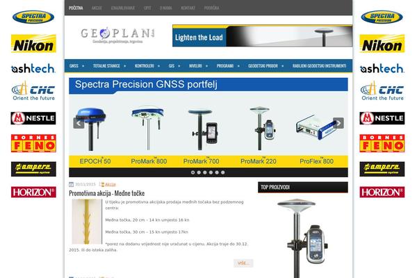 Spido theme site design template sample