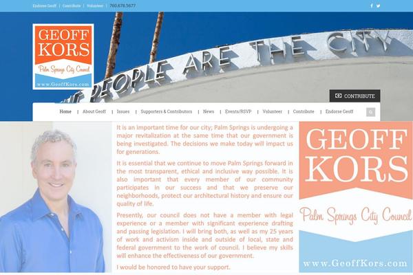 Politicize theme site design template sample