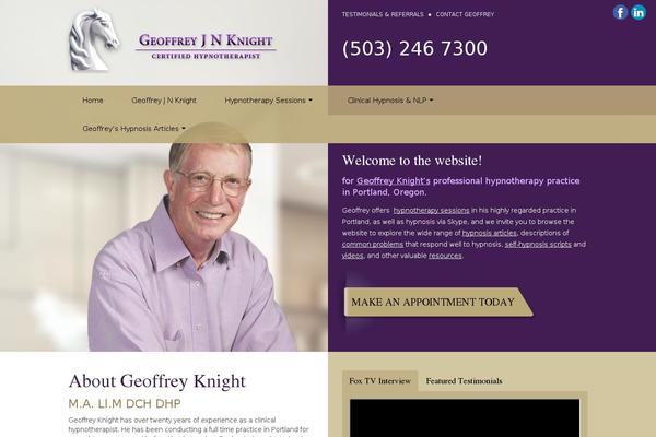 geoffrey-knight.com site used Geoffrey