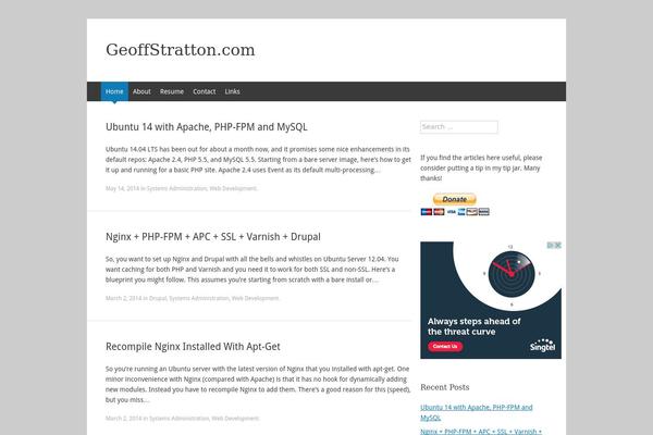 Site using Page View Count plugin