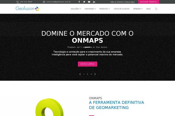geofusion.com.br site used Geofusion