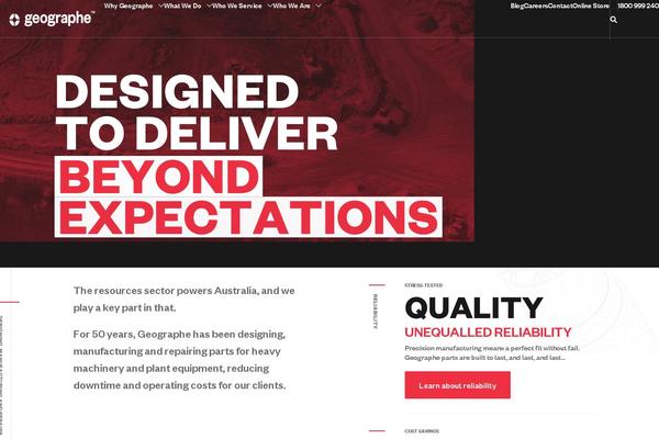 Roots theme site design template sample