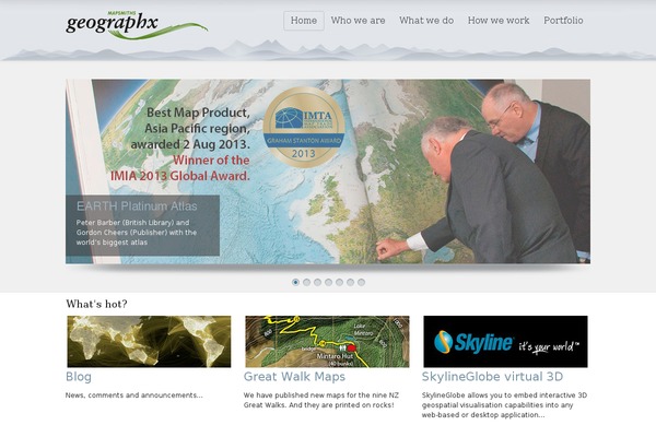 Simplicity theme site design template sample